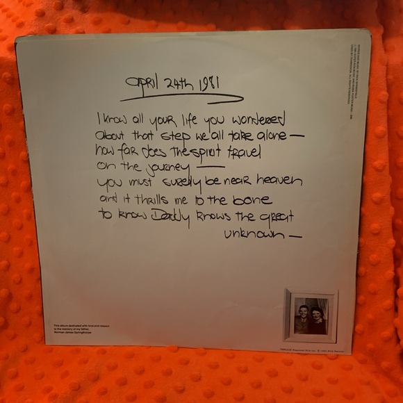 Pre- owned Rick Springfield vinyl record - Picture 10 of 10